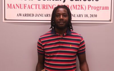 Becoming a Trailblazer: Ed L., Our First M2K Quick-Train Completer Finds his Future in Machining